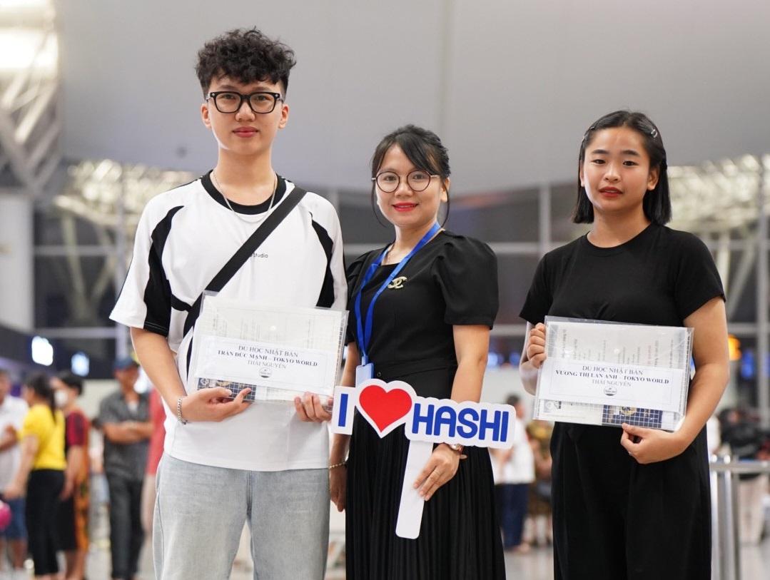 TIỄN XUẤT CẢNH 2 BẠN DU HỌC SINH NHẬT BẢN HỆ HỌC BỔNG - 24/09/2023