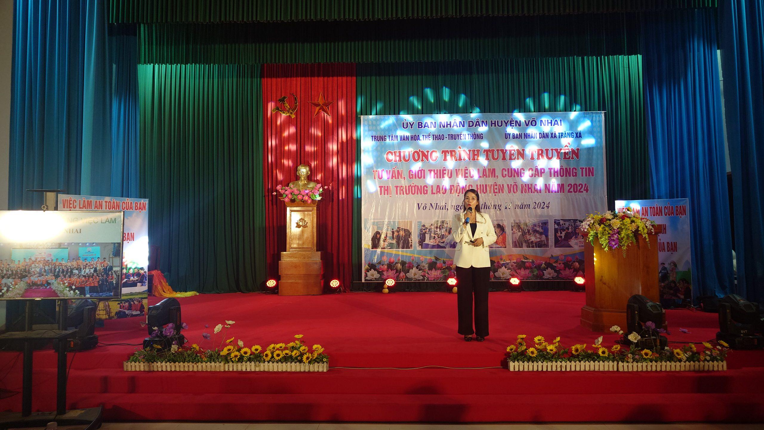 HASHI GROUP VINH DỰ ĐỒNG HÀNH TRONG CHUỖI CHƯƠNG TRÌNH "TUYÊN TRUYỀN TƯ VẤN GIỚI THIỆU, CUNG CẤP THÔNG TIN THỊ TRƯỜNG LAO ĐỘNG HUYỆN VÕ NHAI