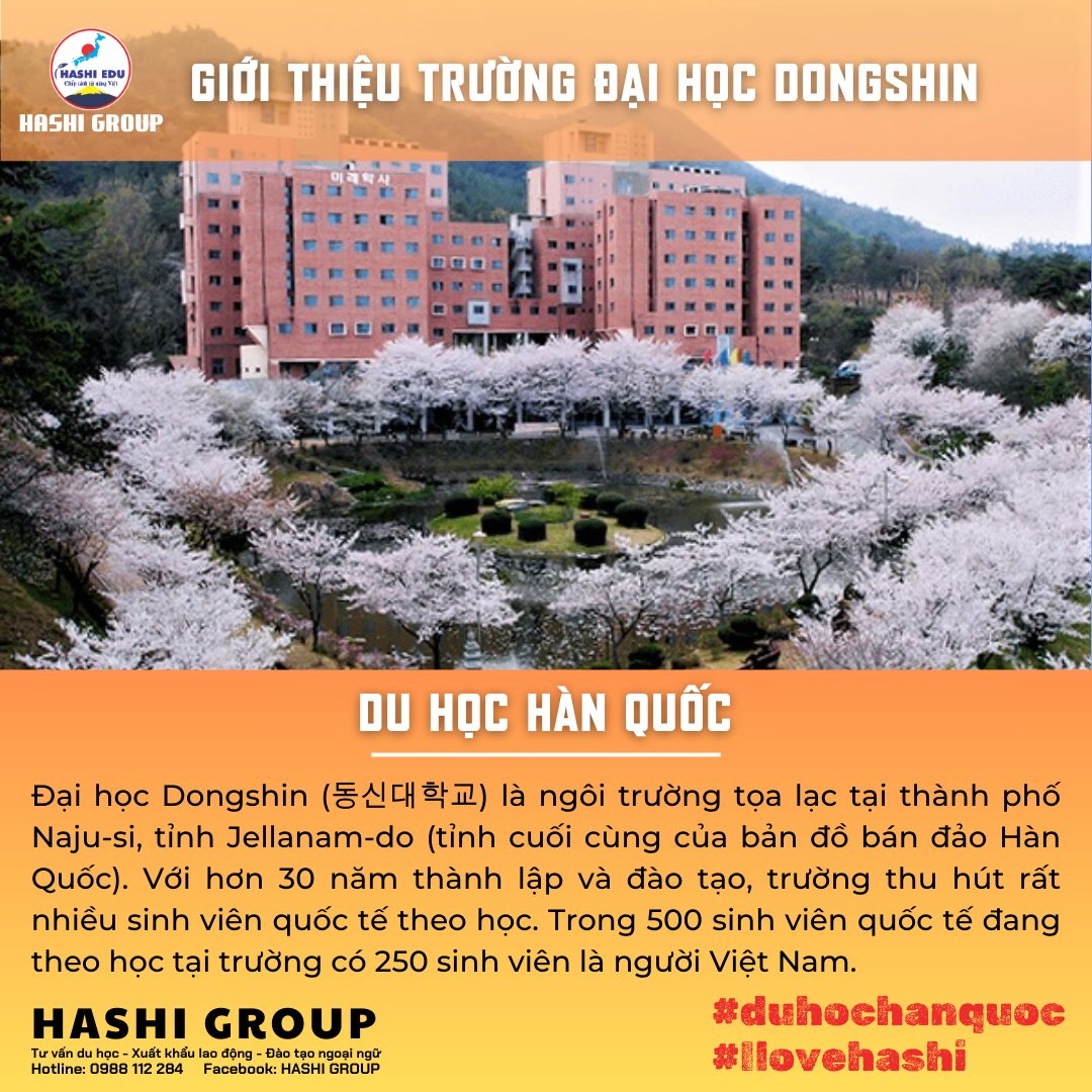 GIỚI THIỆU TRƯỜNG ĐẠI HỌC DONGSHIN 동신대학교 - DU HỌC HÀN QUỐC
