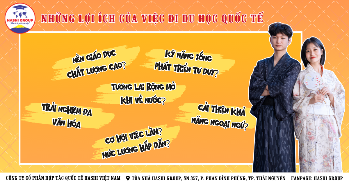NHỮNG LỢI ÍCH CỦA DU HỌC QUỐC TẾ