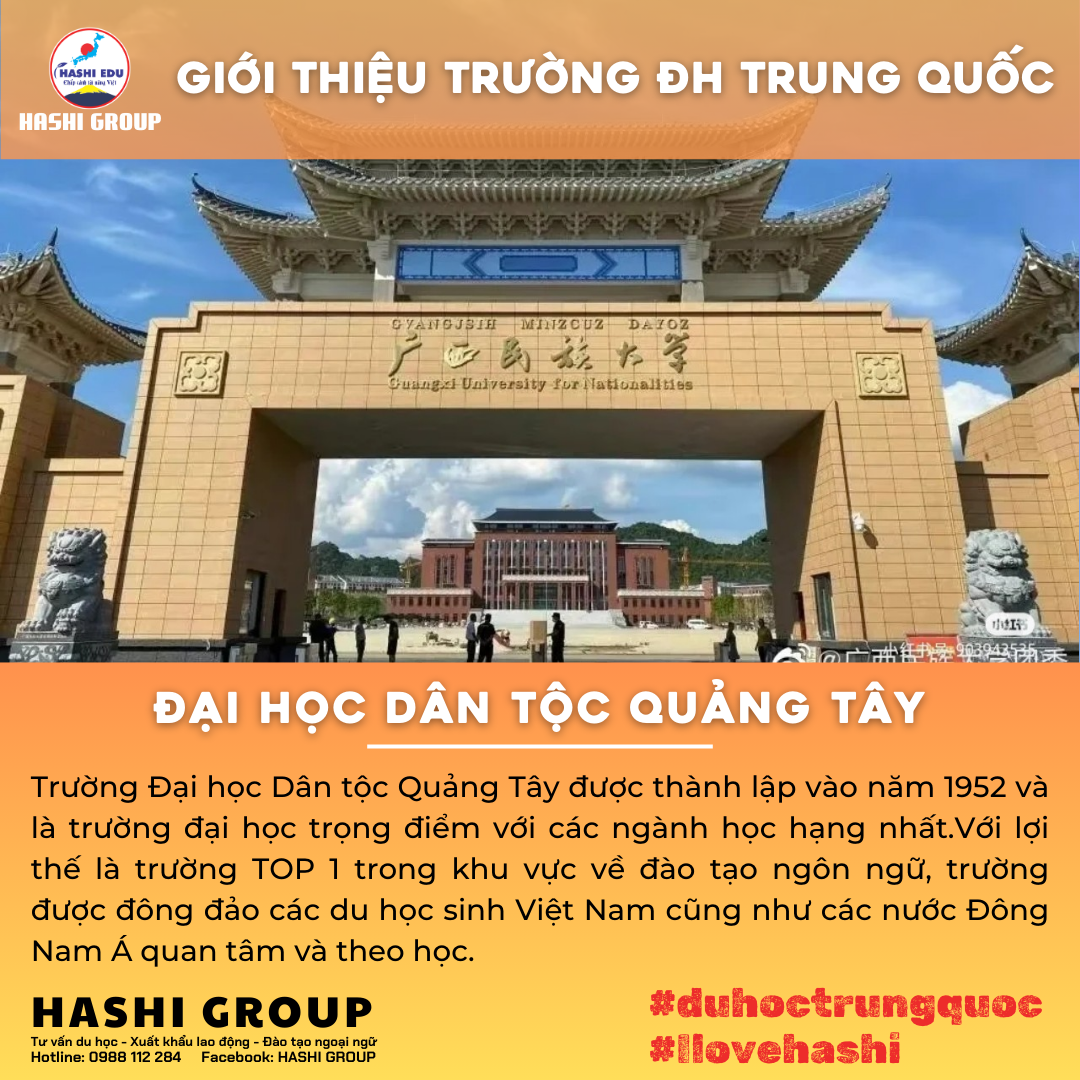 GIỚI THIỆU TRƯỜNG ĐH DÂN TỘC QUẢNG TÂY [DU HỌC TRUNG QUỐC]